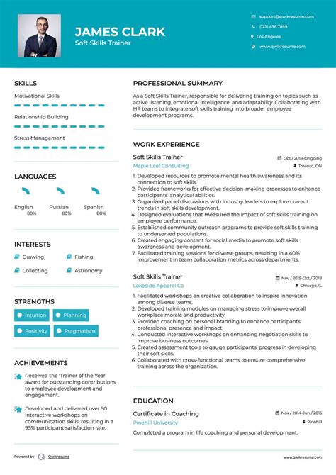 Soft Skills Resume