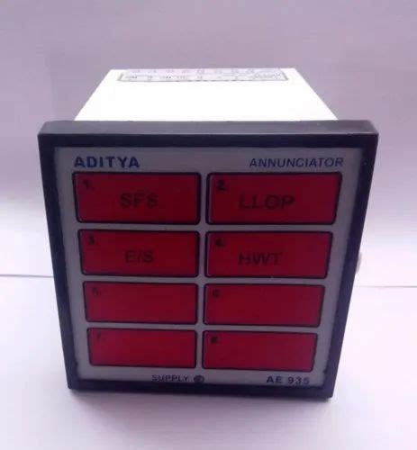 Electronic Alarm Annunciator - Microprocessor Based Alarm Annunciator ...