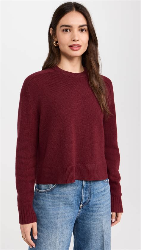 Theory Cropped Cashmere Pullover Sweater | Shopbop