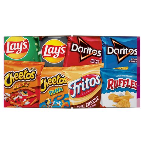 Buy Frito Lay Flavor Mix Chips and Snacks Variety Package 41.375 oz 42 ...