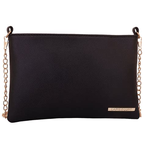 LAPIS O LUPO Blakkaz Women's Sling Bag (Black) : Amazon.in: Fashion