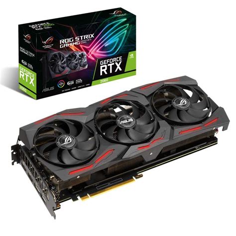 ASUS ROG-STRIX-RTX2060-6G-EVO-GAMING ROG Strix GeForceR RTX 2060 EVO ...