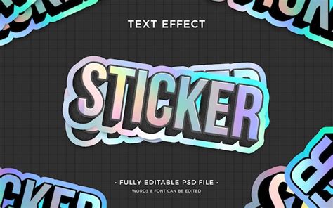 Image result for Sticker Text Effect