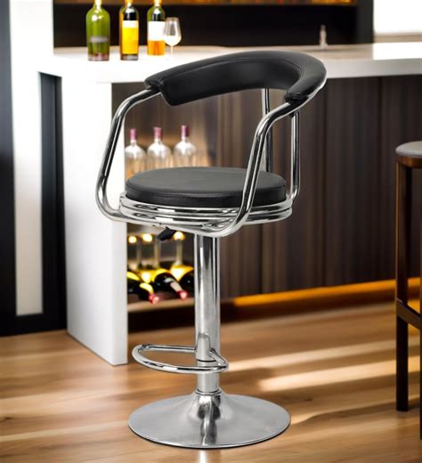 Da URBAN® Valure Height Adjustable & Revolving Bar Stool/Kitchen Chair ...