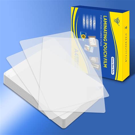Amazon.com : Thermal Laminating Pouches 8.5 "x11.9 inches,Laminating ...