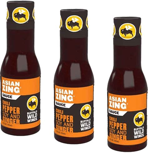 Buffalo Wild Wings Asian Zing Sauce, 3-Pack 12 fl. oz. Bottles ...