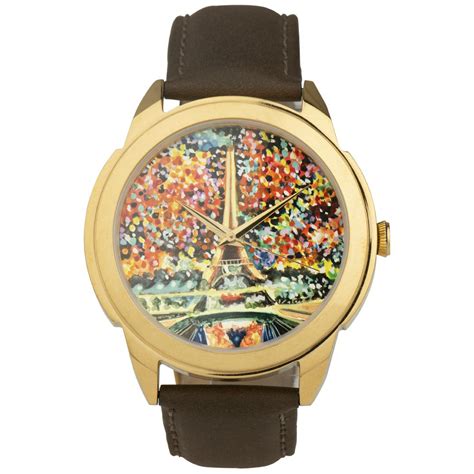 Hand Painted Watch (Eiffel Tower) – Jaipur Watch Company