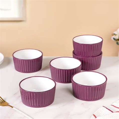 Contemporary Snack Bowls Set Of 4 300ml Online - Premium Snack Bowl ...