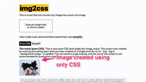 Image result for Pure CSS Image