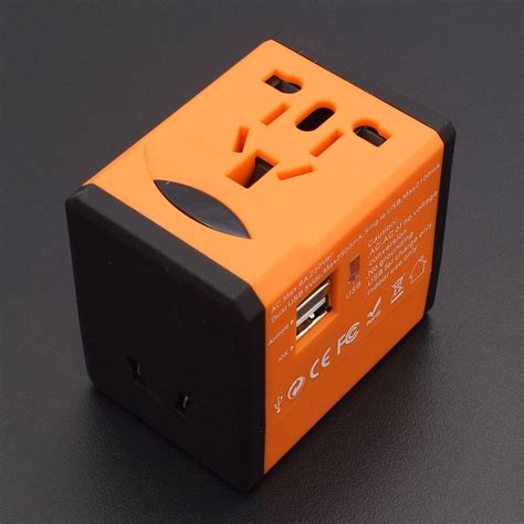 Travel Adapter with 2 USB Charger All in One Universal – REES52