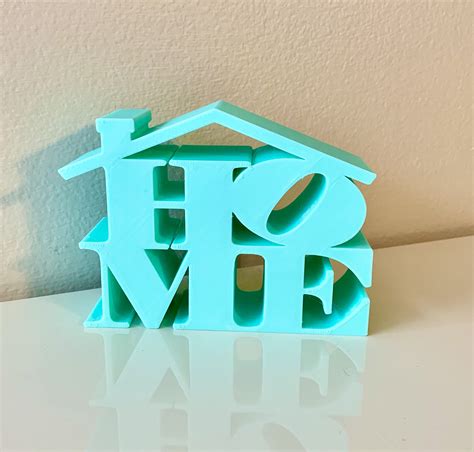 Four (4) Letter Words - Home Ver 3 by Art G | Download free STL model ...