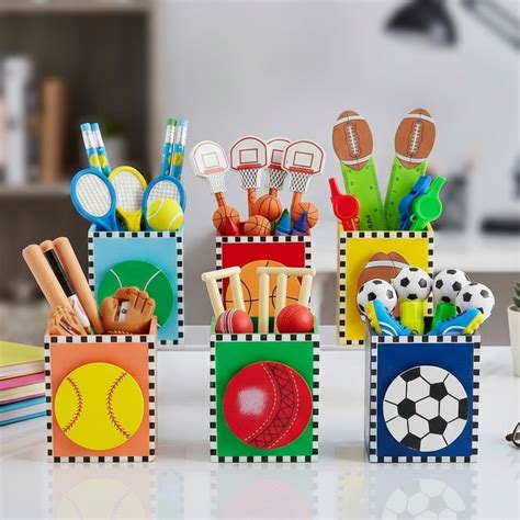 Wooden Sports Pen Holder | Pen Stand – Giftoo