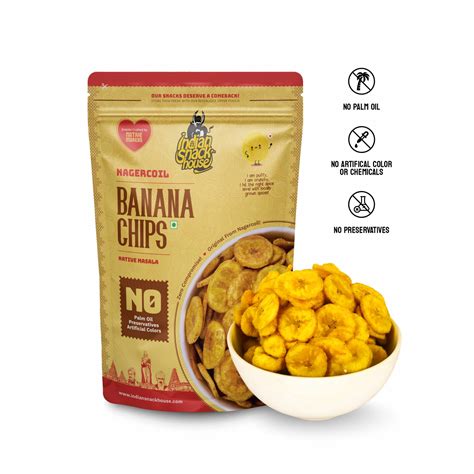 Nagercoil Nendran Chips 125g (Original Style Pepper & Salt) – Indian ...