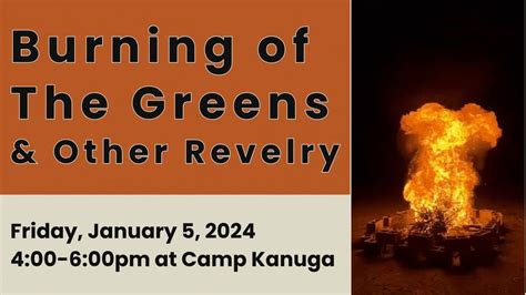 12th Night Burning of the Greens and Other Revelry, Camp Kanuga, Valley ...