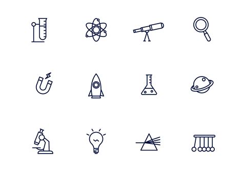 Free Science Vector Icons 的图像结果