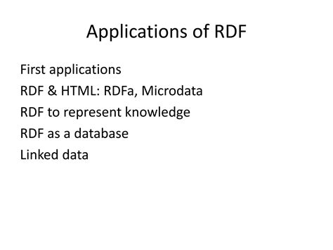 RDF Model 的图像结果