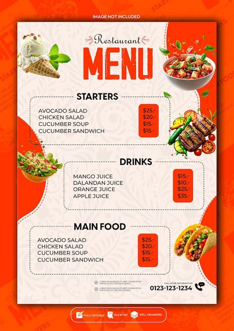 Menu Images - Free Download on Freepik