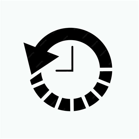 Premium Vector | Past time icon long time symbol of ever happen vector