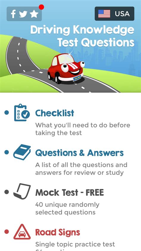 Driving Knowledge Test Practice 的图像结果