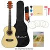 Buy Vault Traveller 34 Inch Acoustic Guitar With Truss Rod, Bag, Strap ...