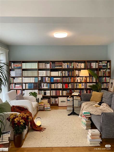 Cozy Home Library Design