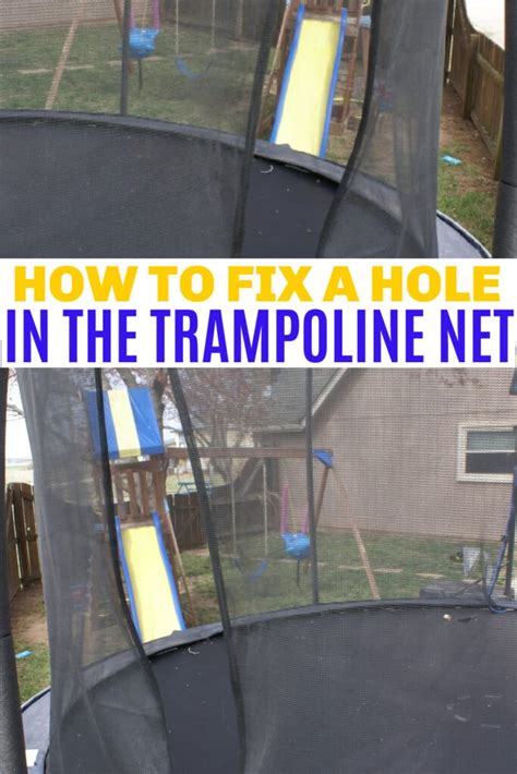 Image result for Replacing Trampoline Net
