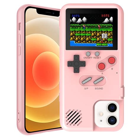 Autbye Gameboy Case for iPhone, Retro 3D Phone Case Game Console with ...