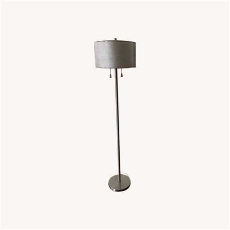 Bed Bath and Beyond Metallic -Silver Floor Lamps - AptDeco