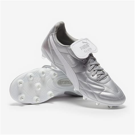 Puma King Top 75+25 FG/AG - Puma White / Puma Silver / Puma Black ...