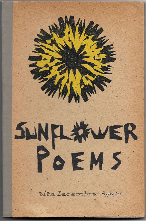 Sunflower Poems by Lacambra-Ayala, Tita: Very Good Hardcover (1960 ...