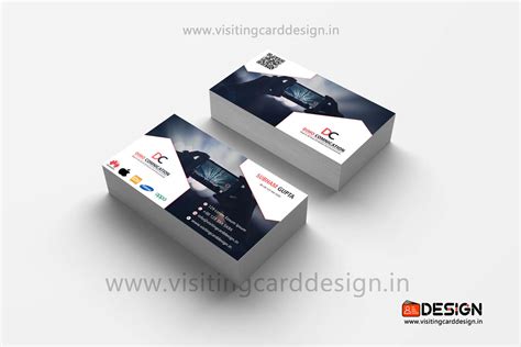 Mobile Shop Visiting Card Design in Corel Draw