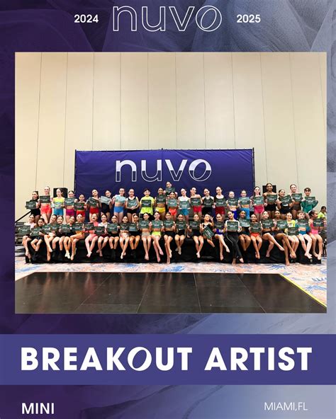 NUVO Dance Convention | The wait is over! The NUVO 2025-2026 tour dates ...