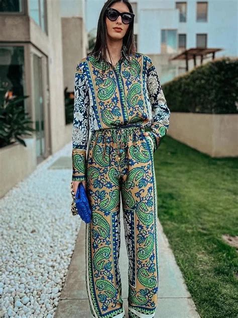 Jamaica Printed Coord Set – TrenBee