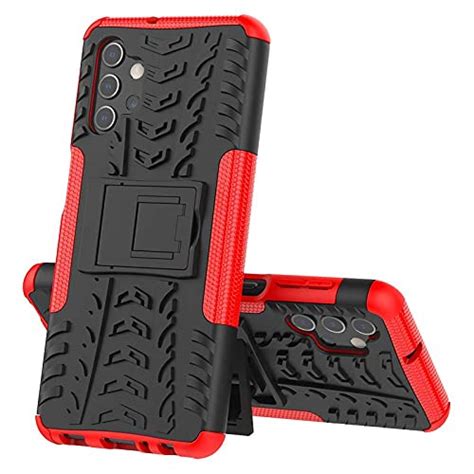 Imeigo Designed for Samsung Galaxy M32 5G Kickstand Hybrid Desk Stand ...