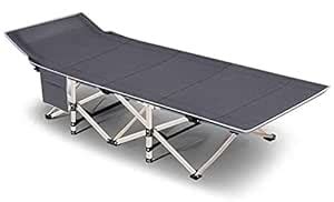 BLURISM Folding Fishing Bed Chair, Foldable Camping Bed with Right ...