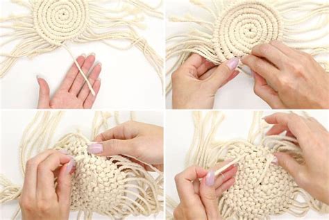 Making Macrame Coasters 的图像结果