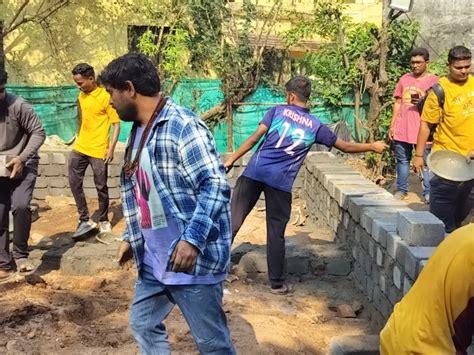 Nitin Jani built a concrete house for a needy family living in a ...