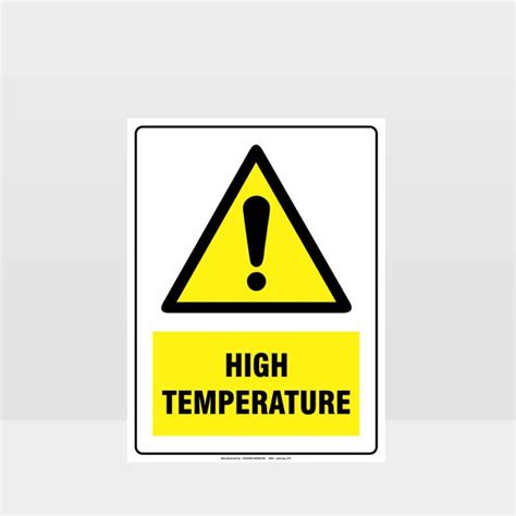 Image result for High Temperature Warning Sign