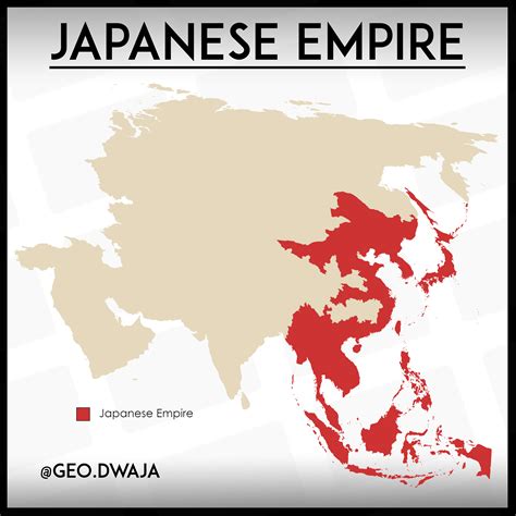 Japanese Empire Map