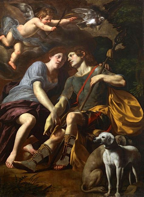 Battistello Caracciolo - Venus and Adonis, 1630 | Painting, Drawings ...