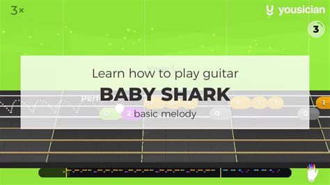 Baby Shark Guitar Tutorial 的图像结果