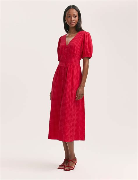 Red Midi Dresses at M&S
