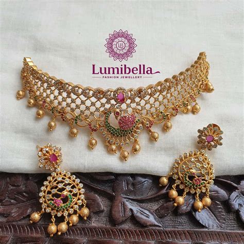 Choker With Golden Pearls – LumibellaFashion