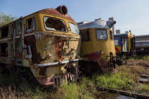 Bangkok's Train Graveyard in Bang Sue - Abandoned Spaces