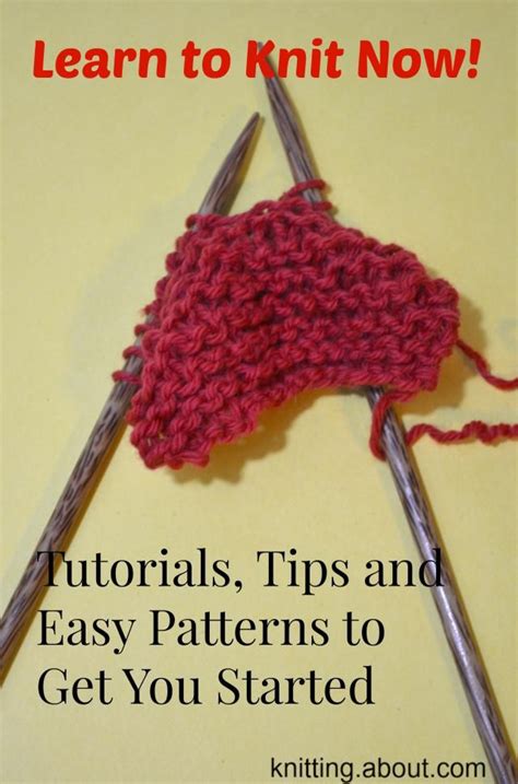 Image result for Learn to Knit Tutorial