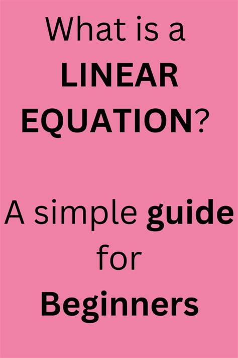 Image result for Math Linear Equations