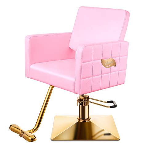 Pink Hair Salon Chairs