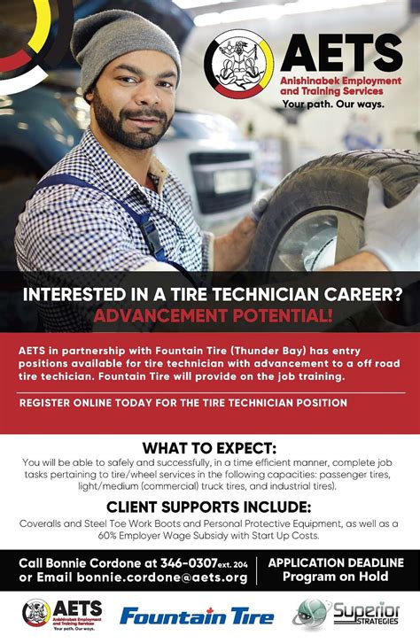 Anishinabek Employment & Training Services - Off-Road Tire Technician