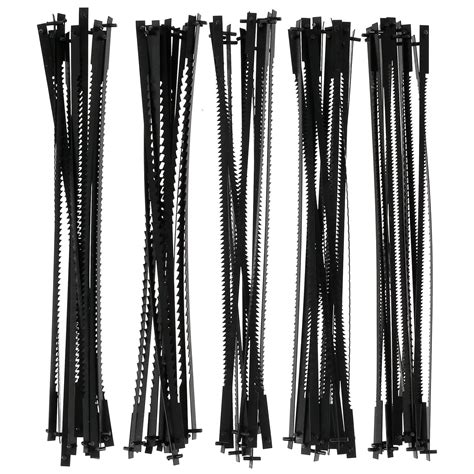 60 Pcs Scroll Saw Blades, Pin End 5inch Sturdy Carbon Steel Scroll Saw ...