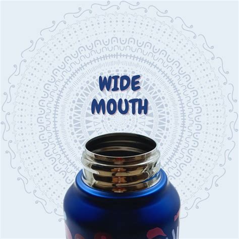 Voik Uniqo Mandana Stainless Steel Screw Water Bottle 750ml ...